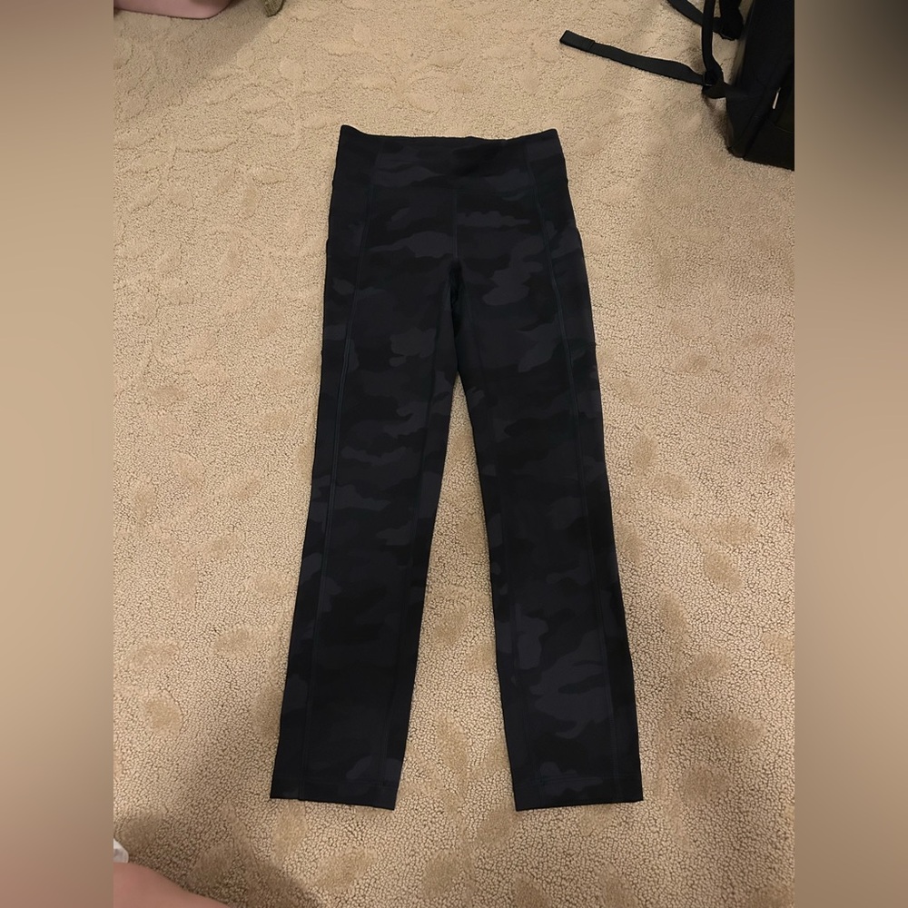 Lululemon Black Camo Leggings